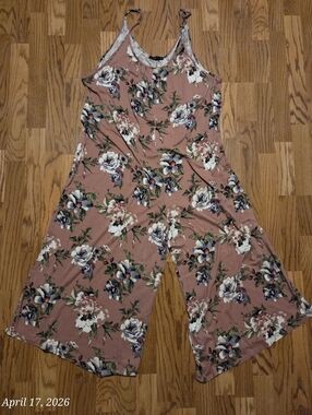 Women's Floral Jumpsuit